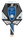 Sunflex Table Tennis Racket Dynamic A40 (Competition, 2.1mm Sponge, Shogun Rubber, ITTF Approved) - 1 Racket